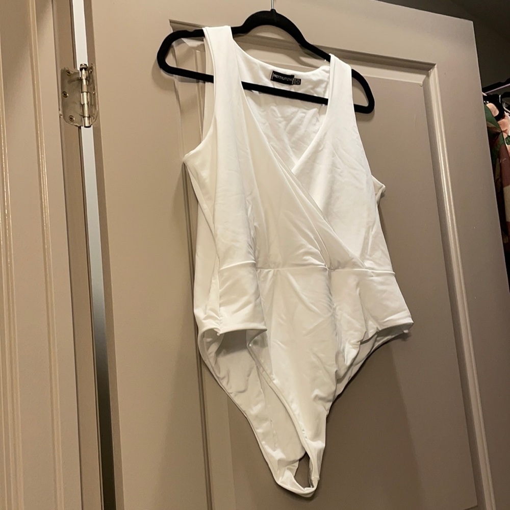 Never worn white bathing suit